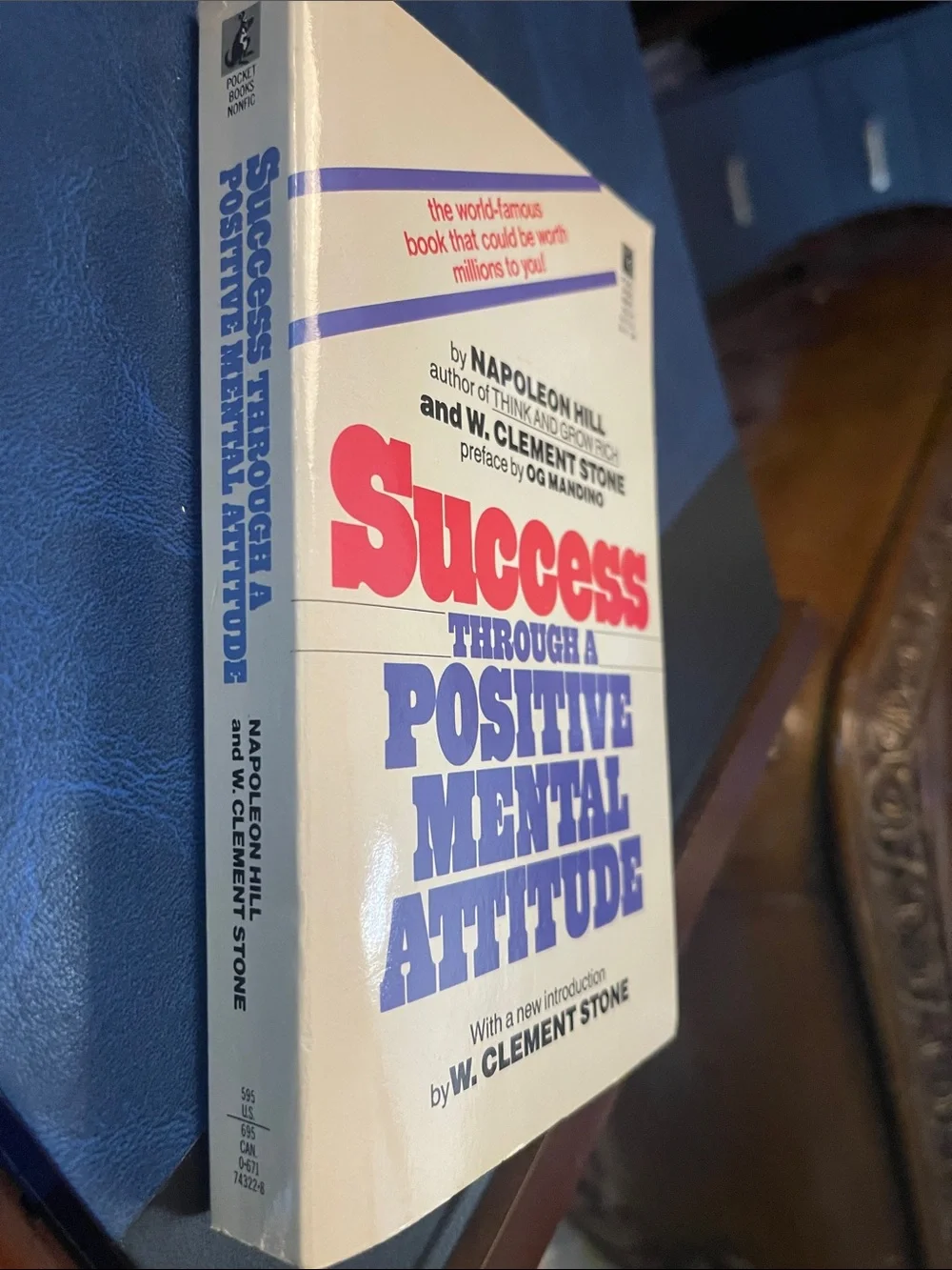 New-unopened. Success Through a Positive Mental Attitude book. Mint condition